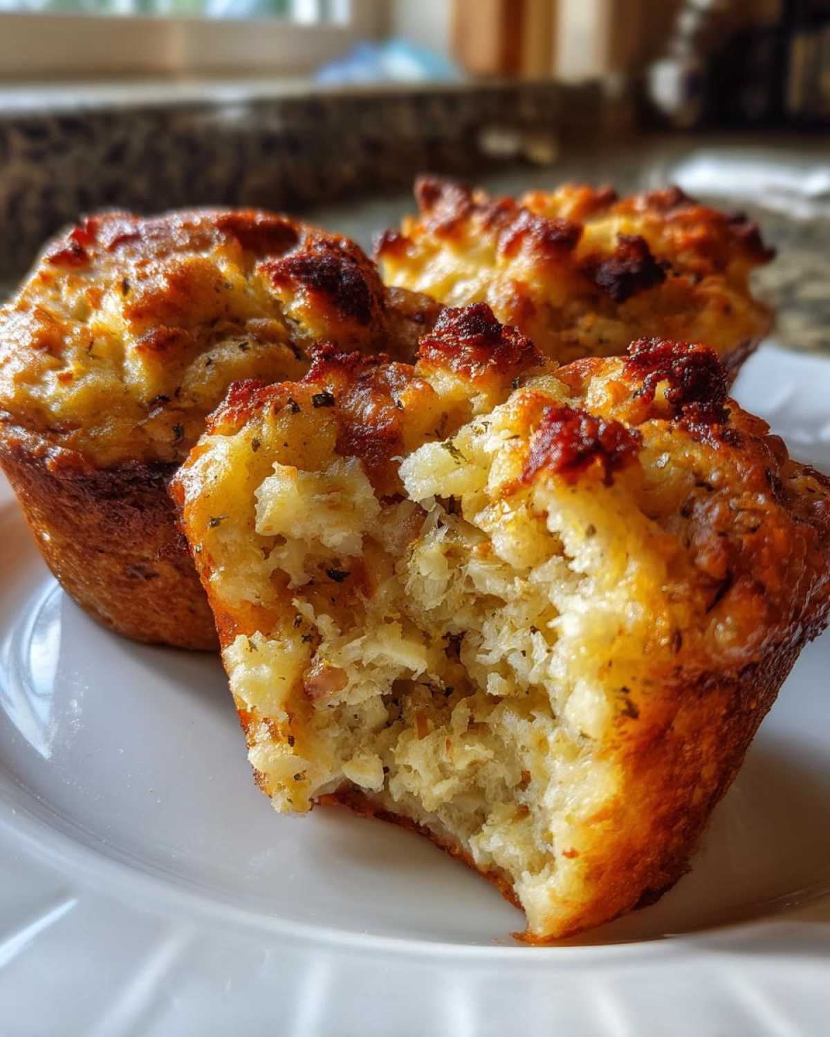 Leftover Stuffing Muffins (Thanksgiving Next-Day Bite) - detail 3