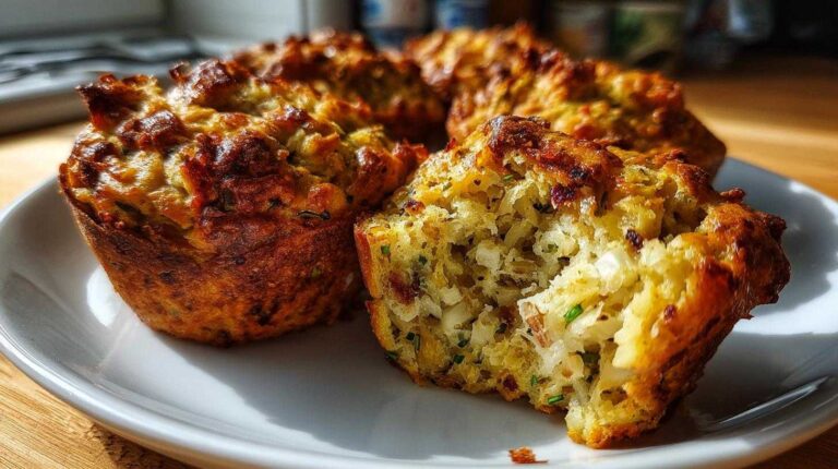 Leftover Stuffing Muffins (Thanksgiving Next-Day Bite)