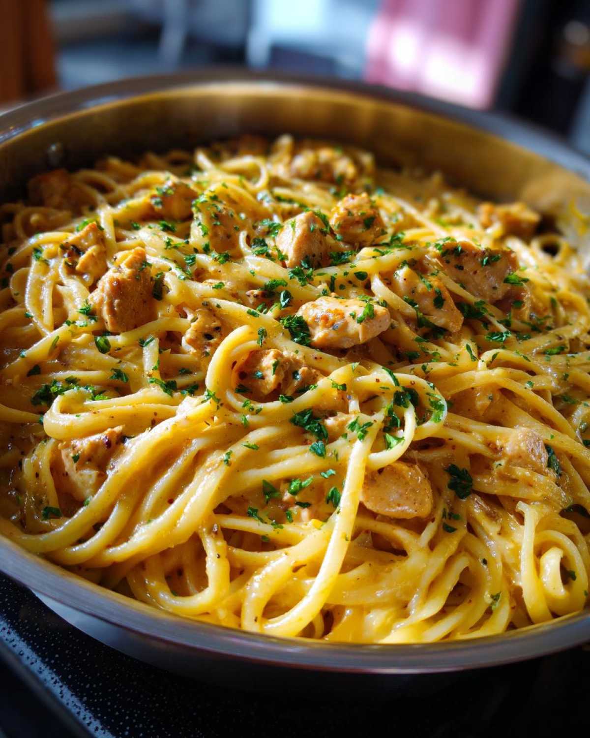 Lemon Garlic Chicken Pasta (One-Pot 20-Minute Dinner) - detail 3
