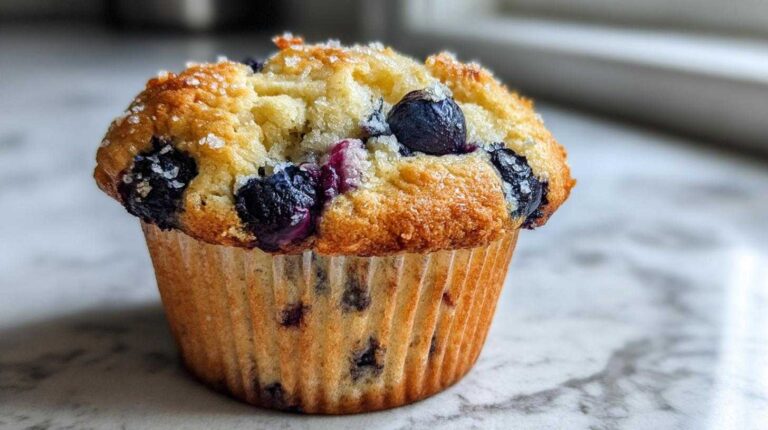 Lemon blueberry muffins