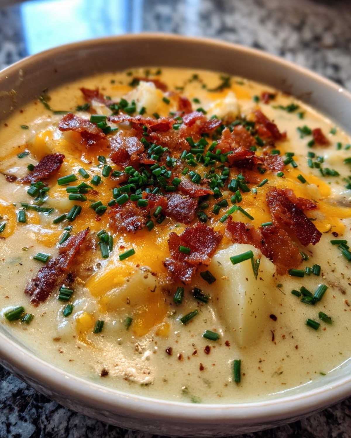Loaded Baked Potato Soup (30-Minute Comfort Bowl) - detail 4