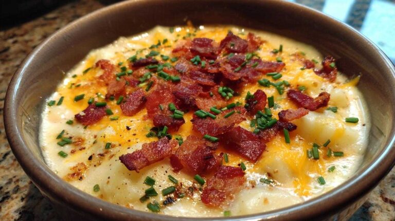 Loaded Baked Potato Soup (30-Minute Comfort Bowl)
