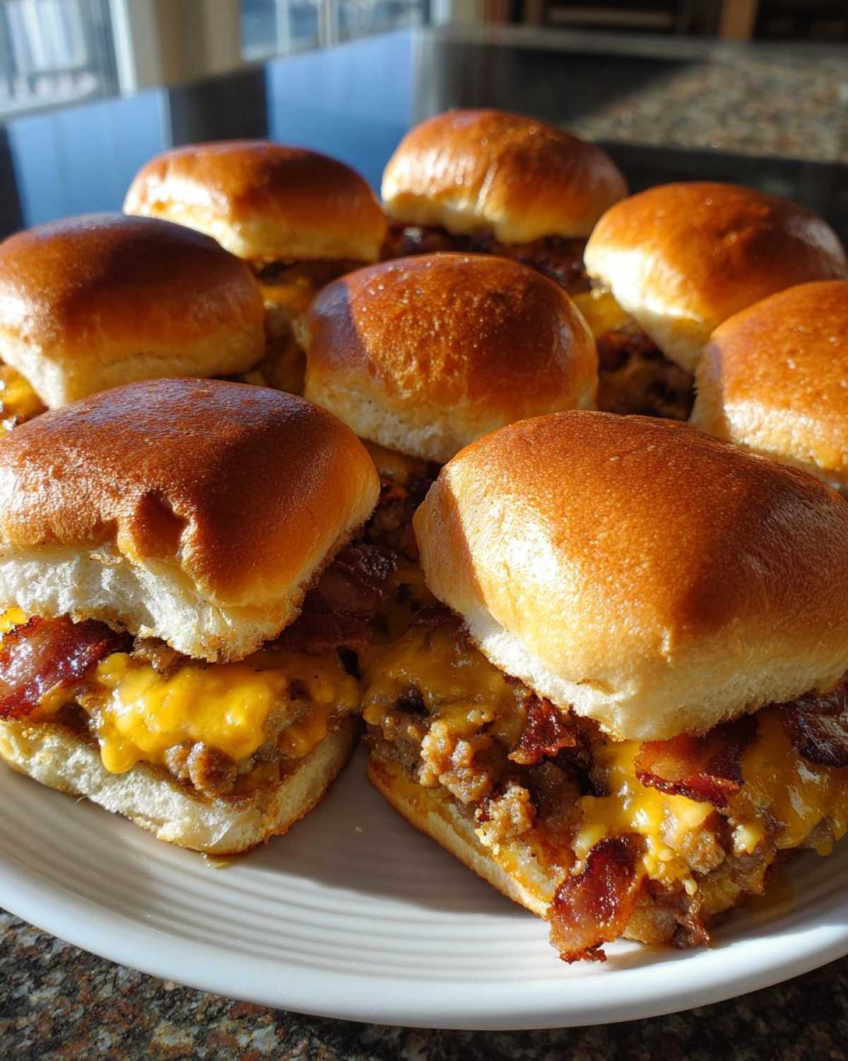 Maple Bacon Breakfast Sliders (30-Min Sweet & Savory) - detail 1