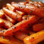 Maple Dijon Glazed Carrots