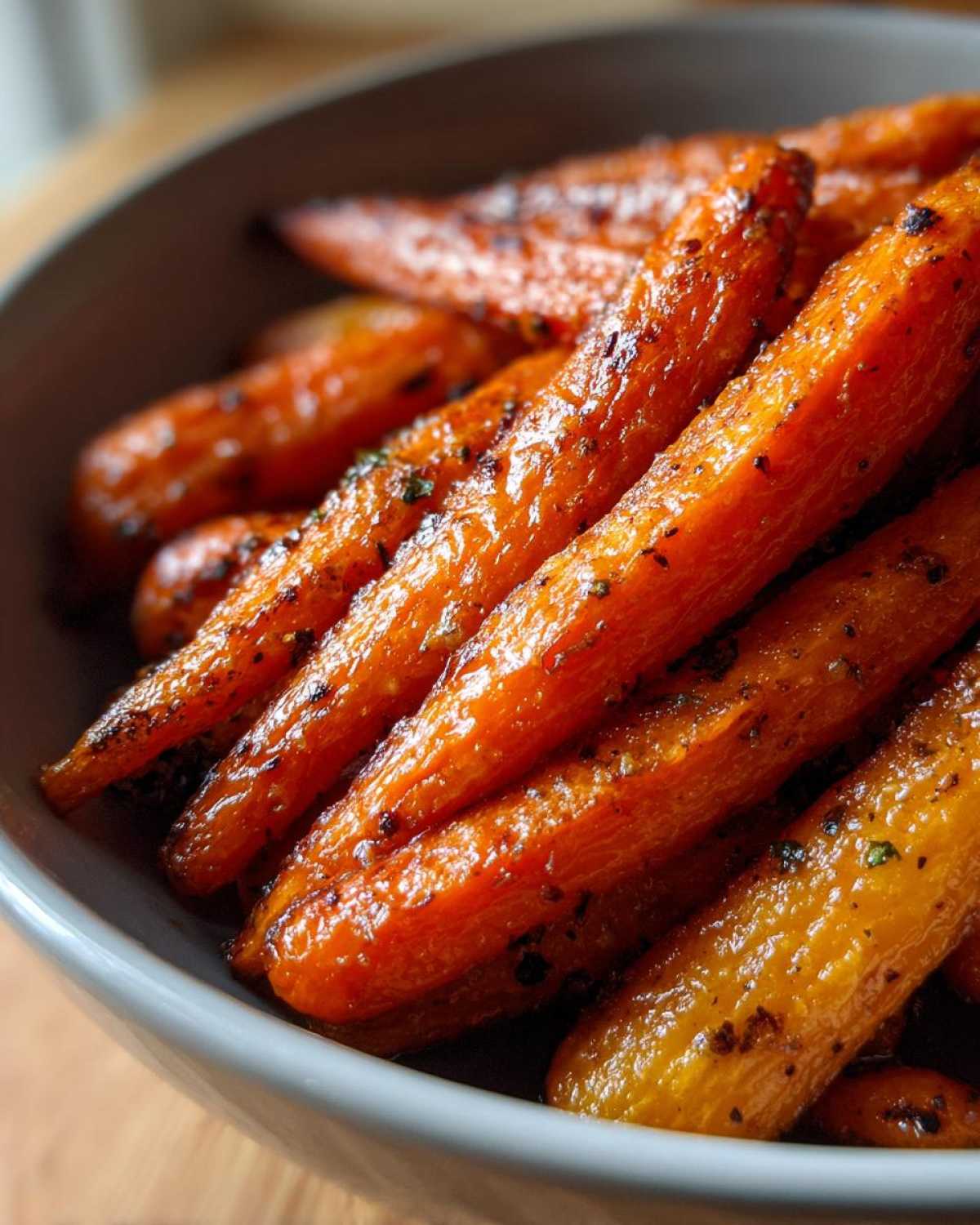 Maple Dijon Glazed Carrots - detail 4