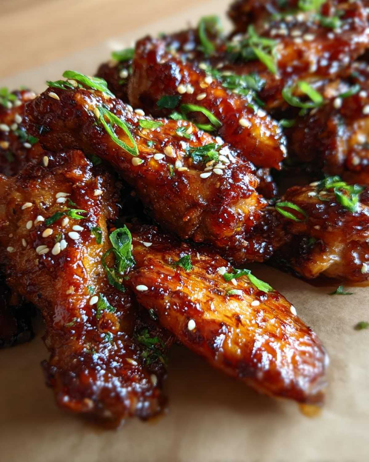 Maple Sriracha Wings (Air Fryer 25-Minute Appetizer) - detail 1