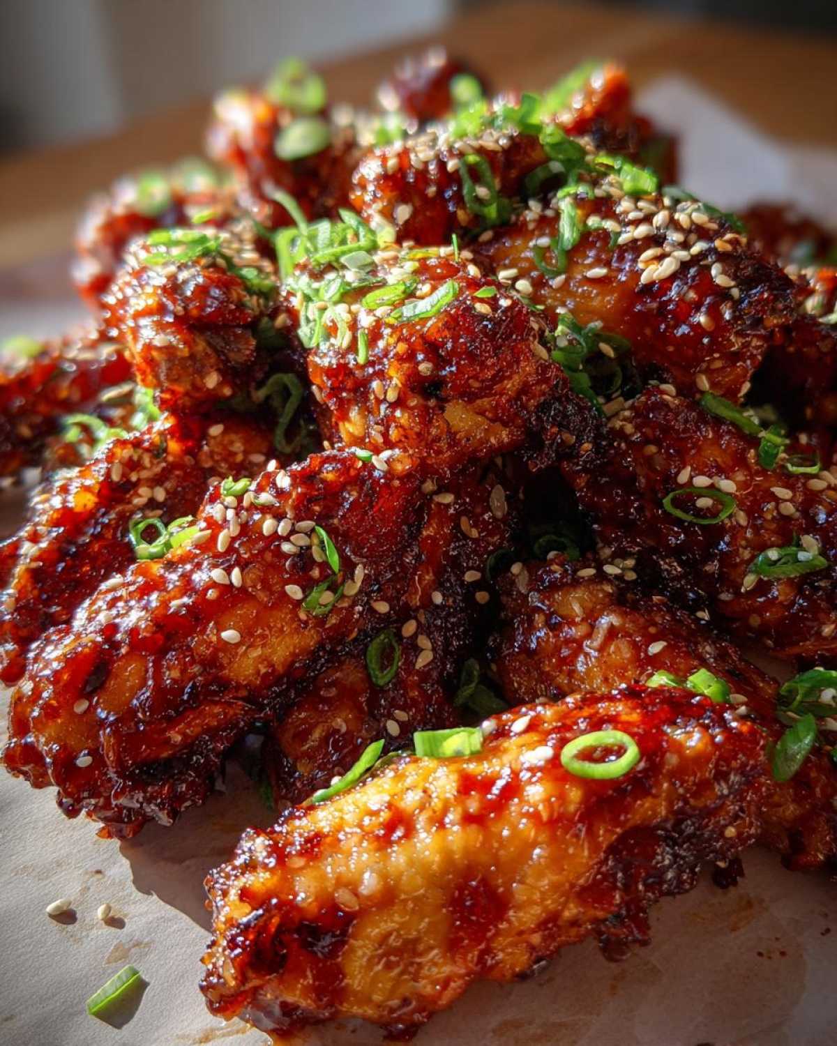 Maple Sriracha Wings (Air Fryer 25-Minute Appetizer) - detail 2
