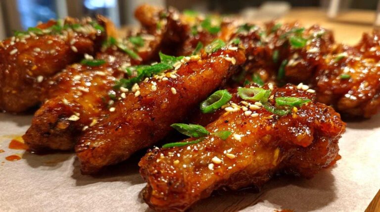 Maple Sriracha Wings (Air Fryer 25-Minute Appetizer)