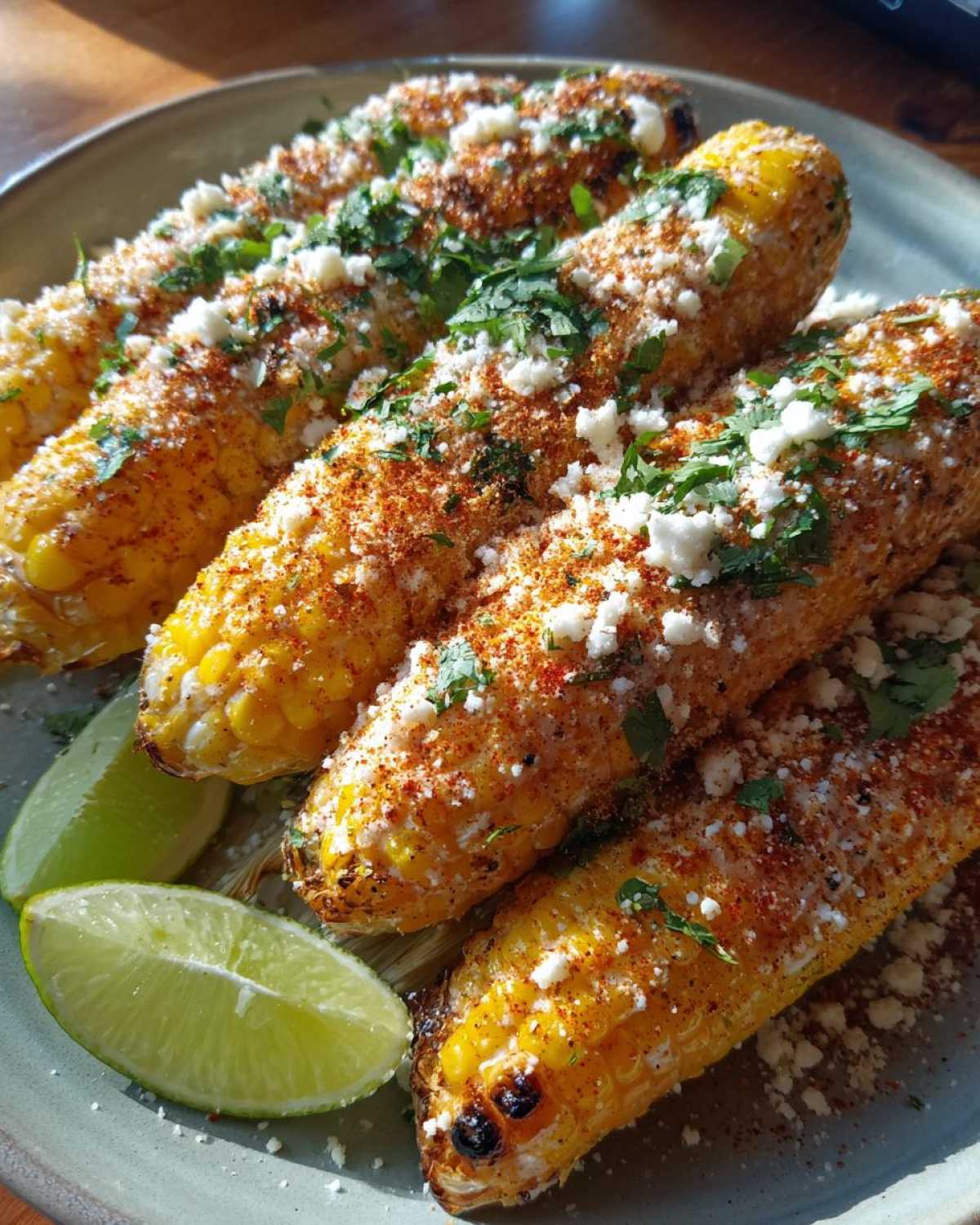 Mexican street corn - detail 1