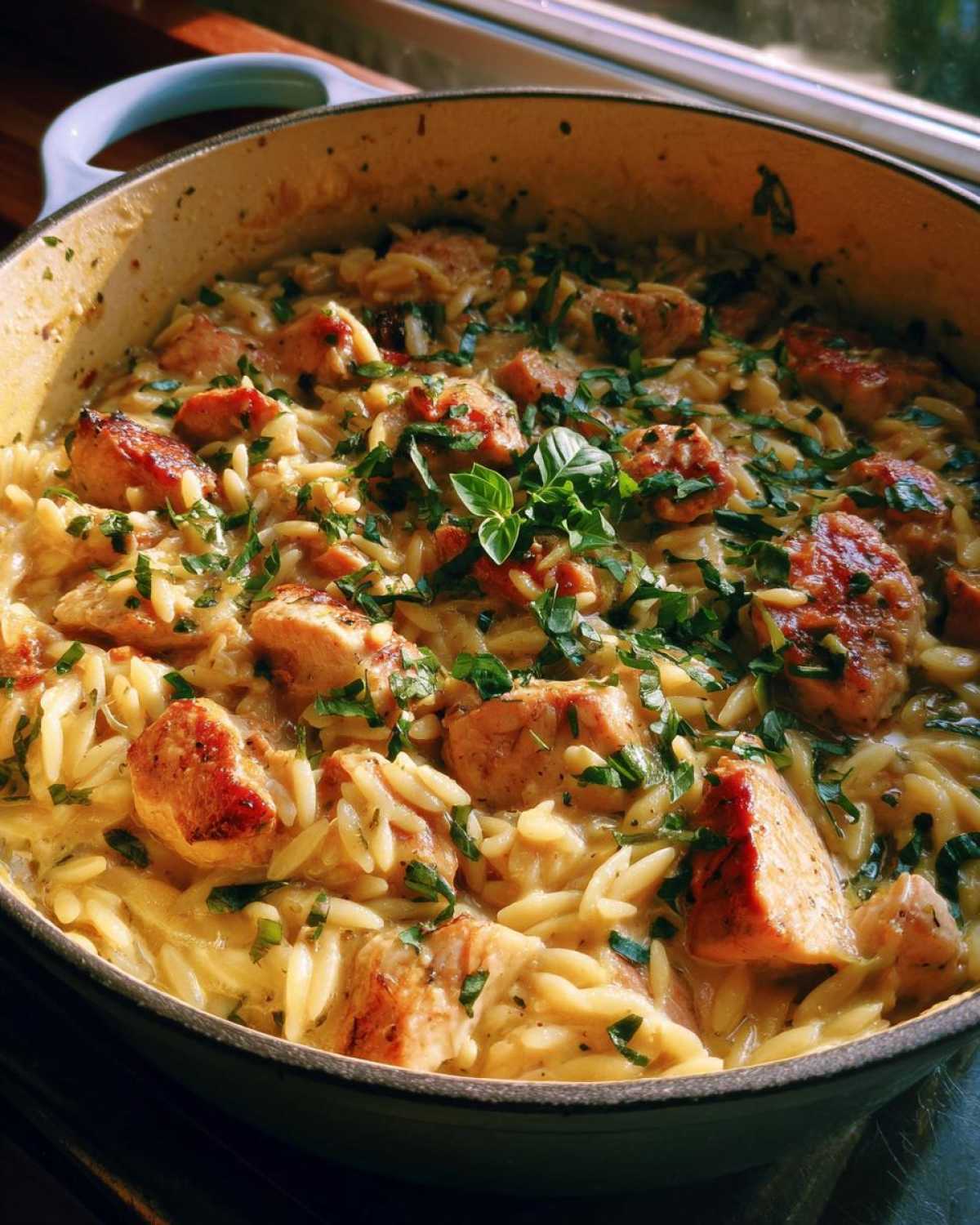 One-Pot Marry Me Chicken Orzo (30-Minute Romantic Dinner) - detail 4