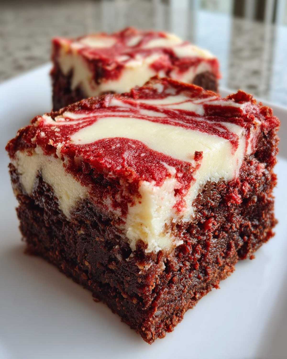 Red Velvet Brownies - detail 2