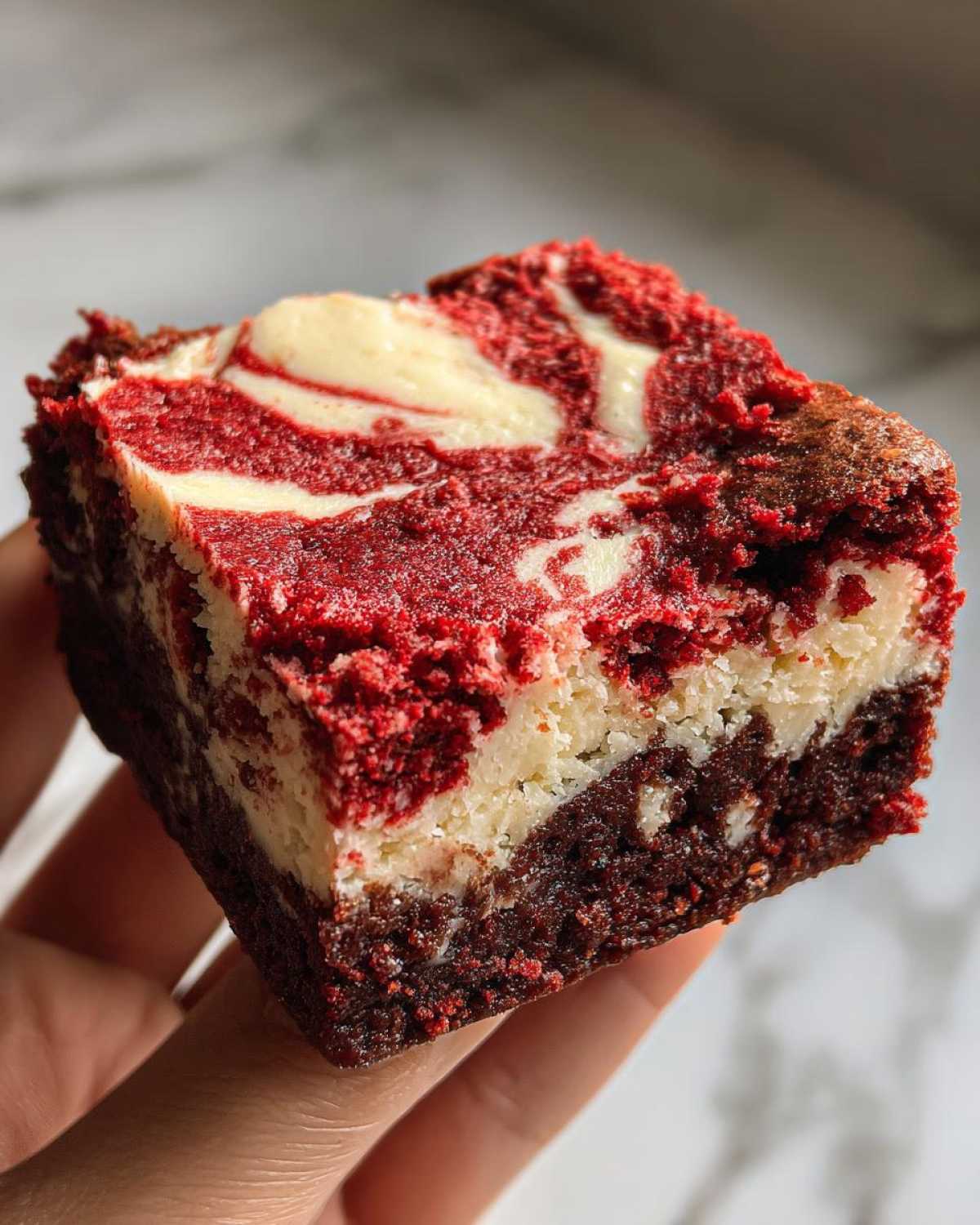 Red Velvet Brownies - detail 3