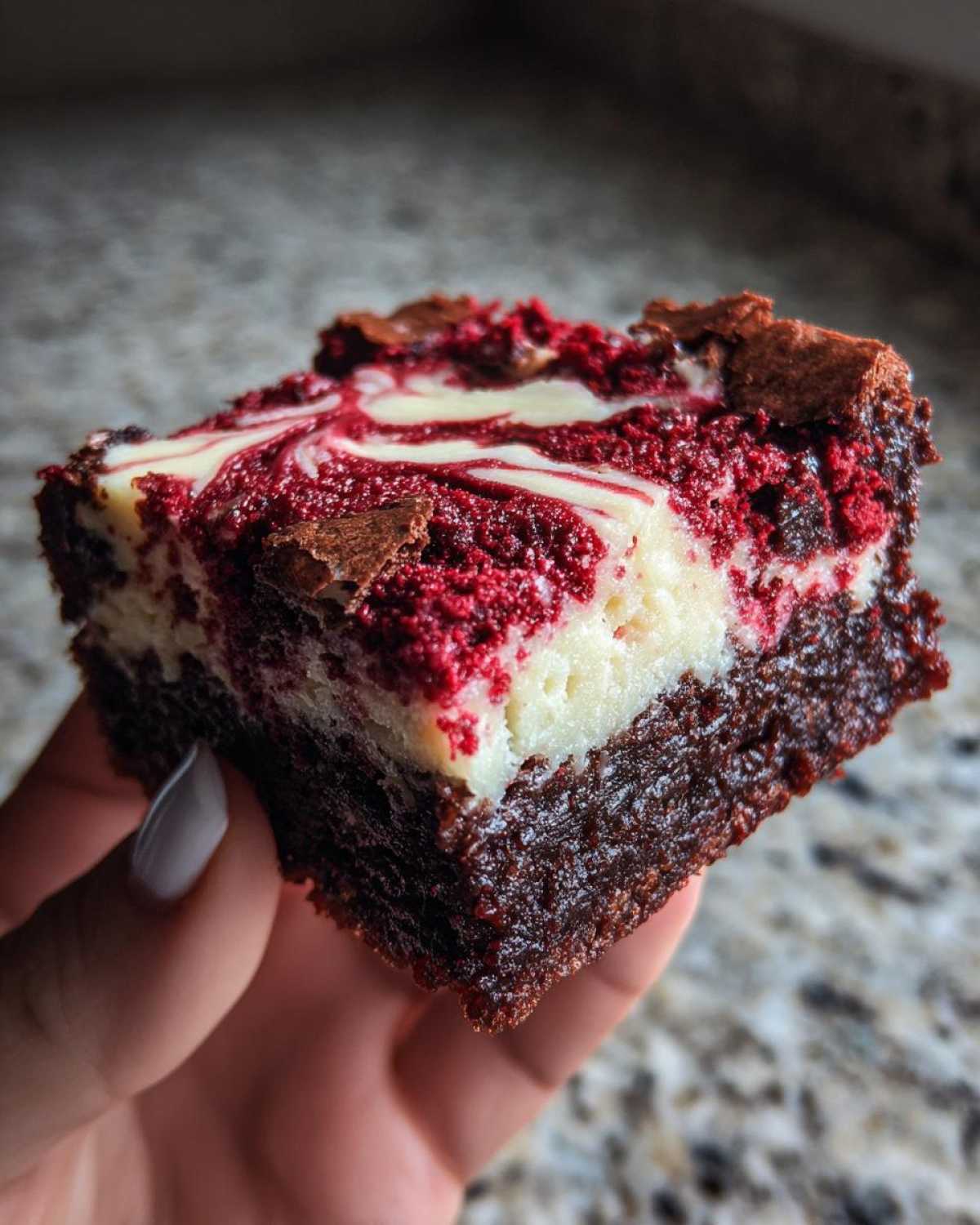 Red Velvet Brownies - detail 4