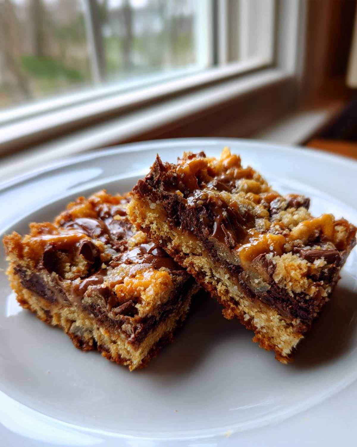 Salted Caramel Pretzel Magic Bars - detail 1