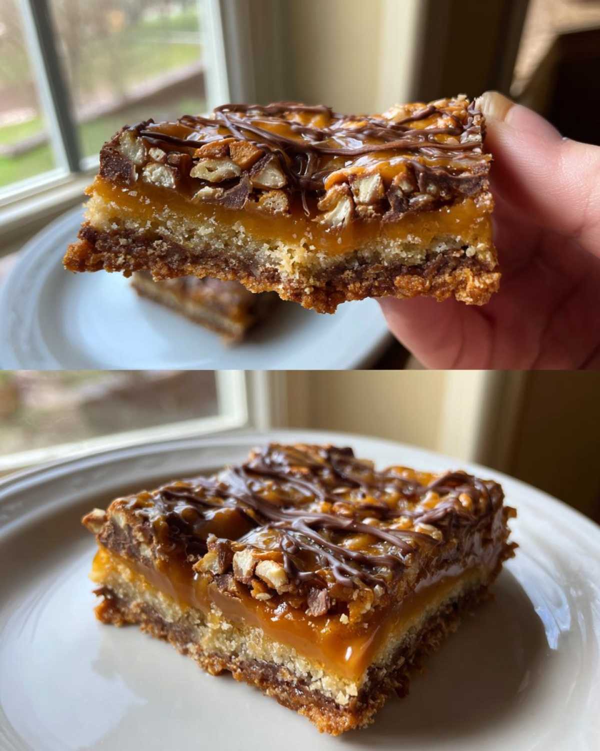 Salted Caramel Pretzel Magic Bars - detail 4