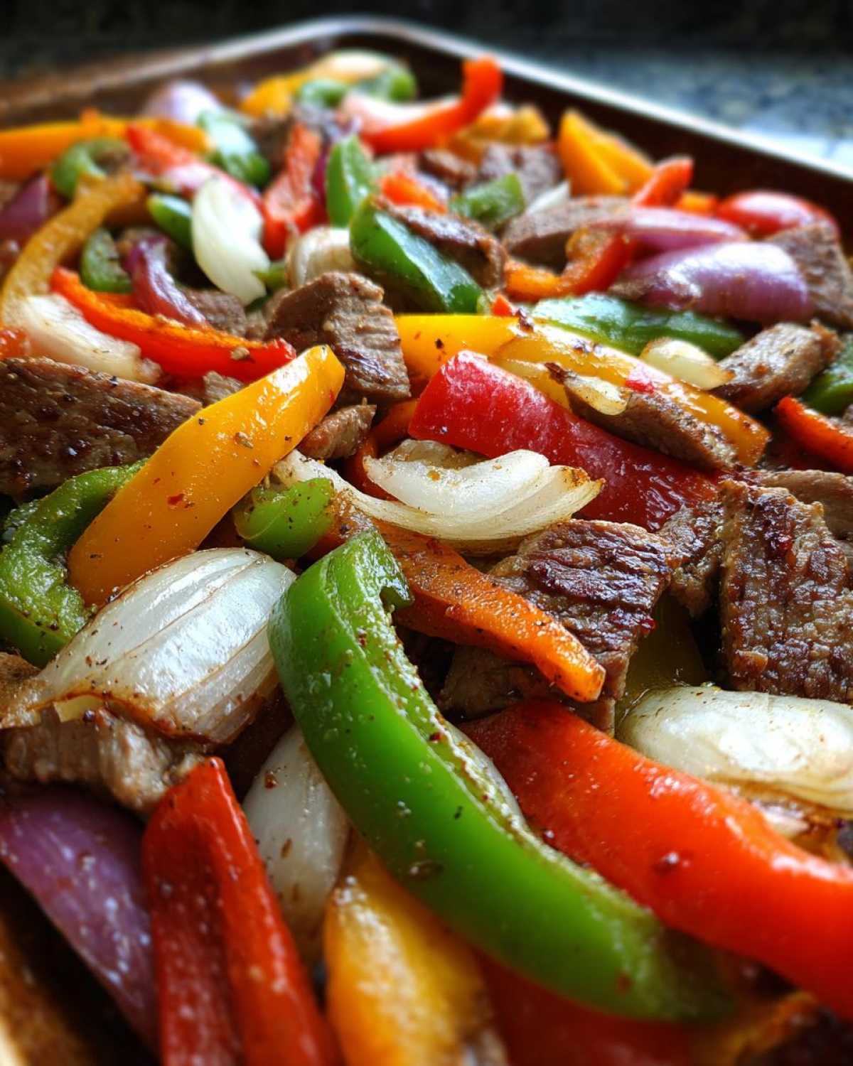 Sheet Pan Pork Fajitas (30-Minute Sizzle) - detail 1
