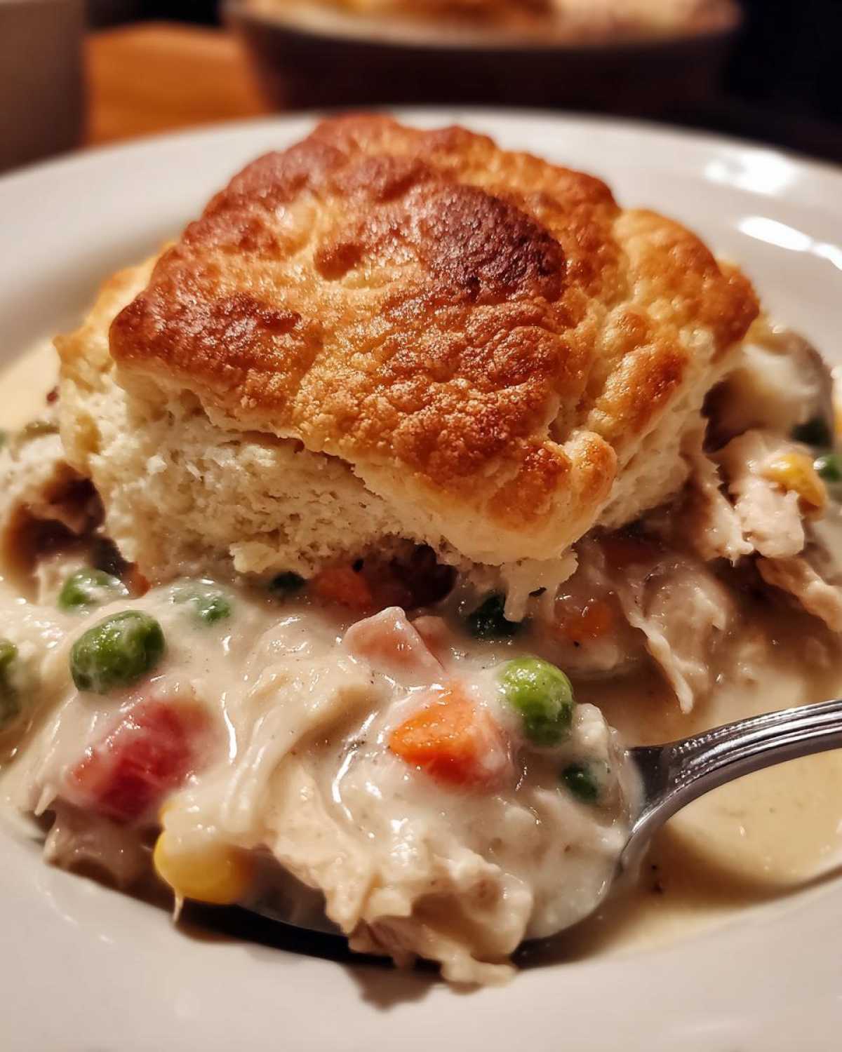 Skillet Chicken Pot Pie (20-Minute Shortcut Comfort Food) - detail 1