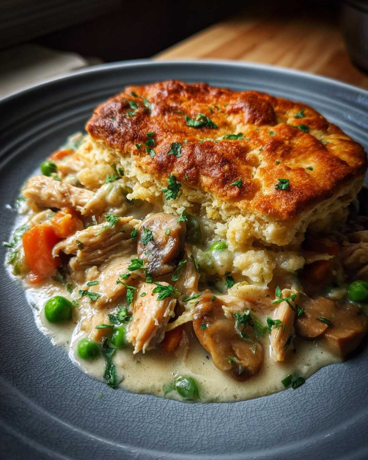 Skillet Chicken Pot Pie (20-Minute Shortcut Comfort Food) - detail 4