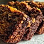 Spiced Chocolate Zucchini Bread Orange Walnuts
