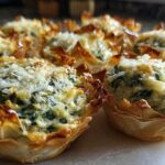 Spinach Artichoke Phyllo Cups (15-Min Bite-Sized Dip)