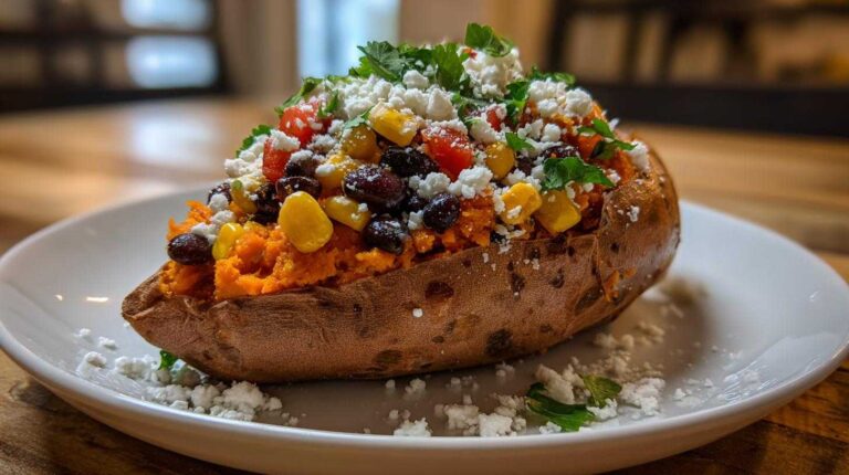 Stuffed Sweet Potatoes