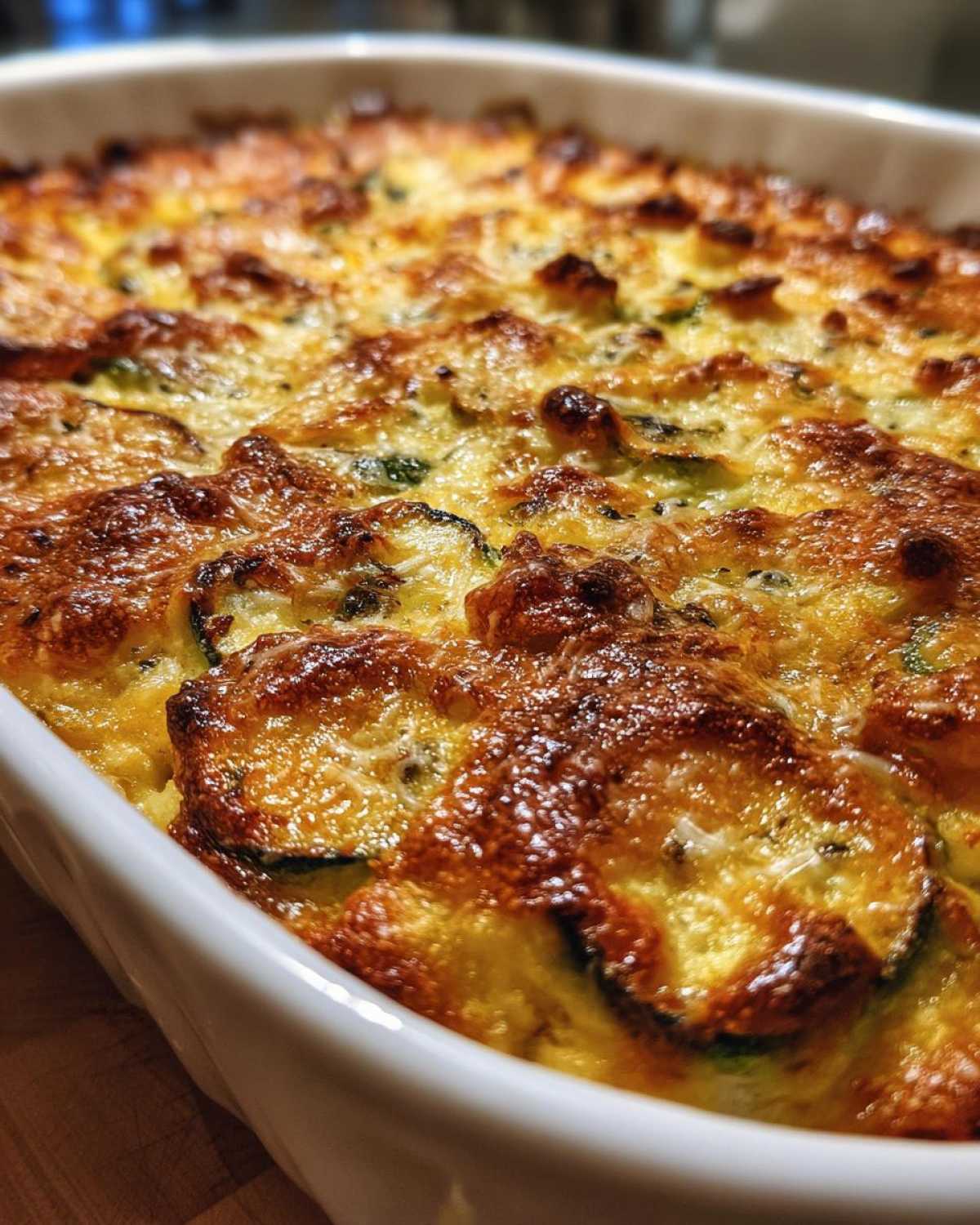 Summer squash casserole - detail 2