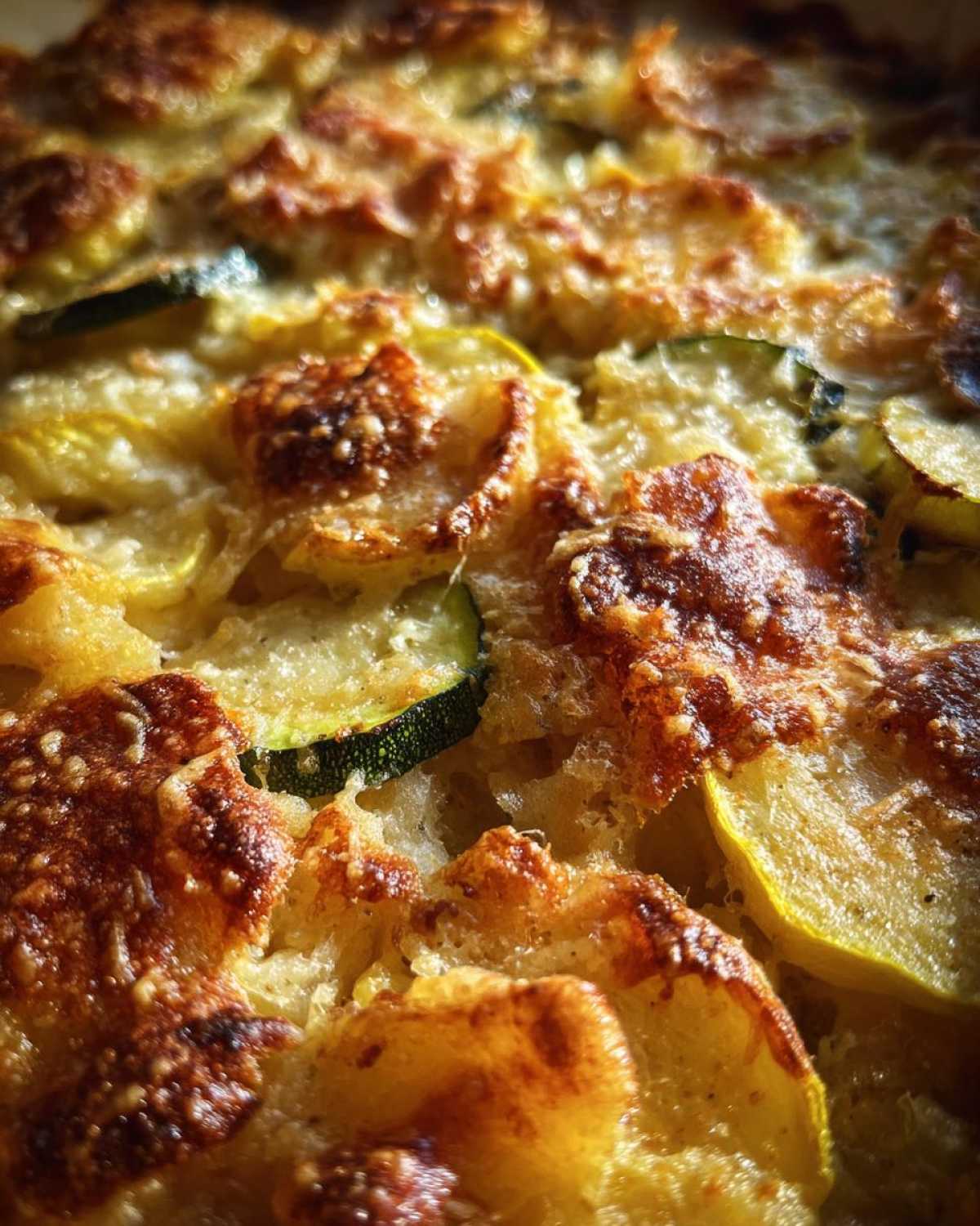 Summer squash casserole - detail 4