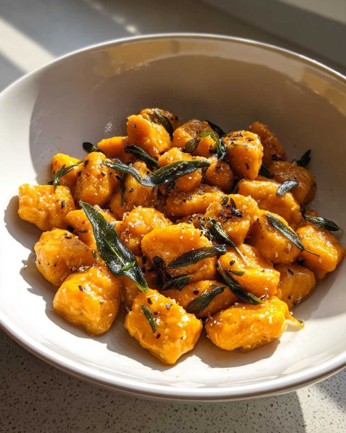 Sweet Potato Gnocchi with Sage (15-Minute Fall Dinner) - detail 2