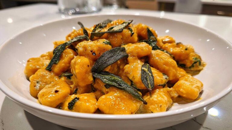 Sweet Potato Gnocchi with Sage (15-Minute Fall Dinner)