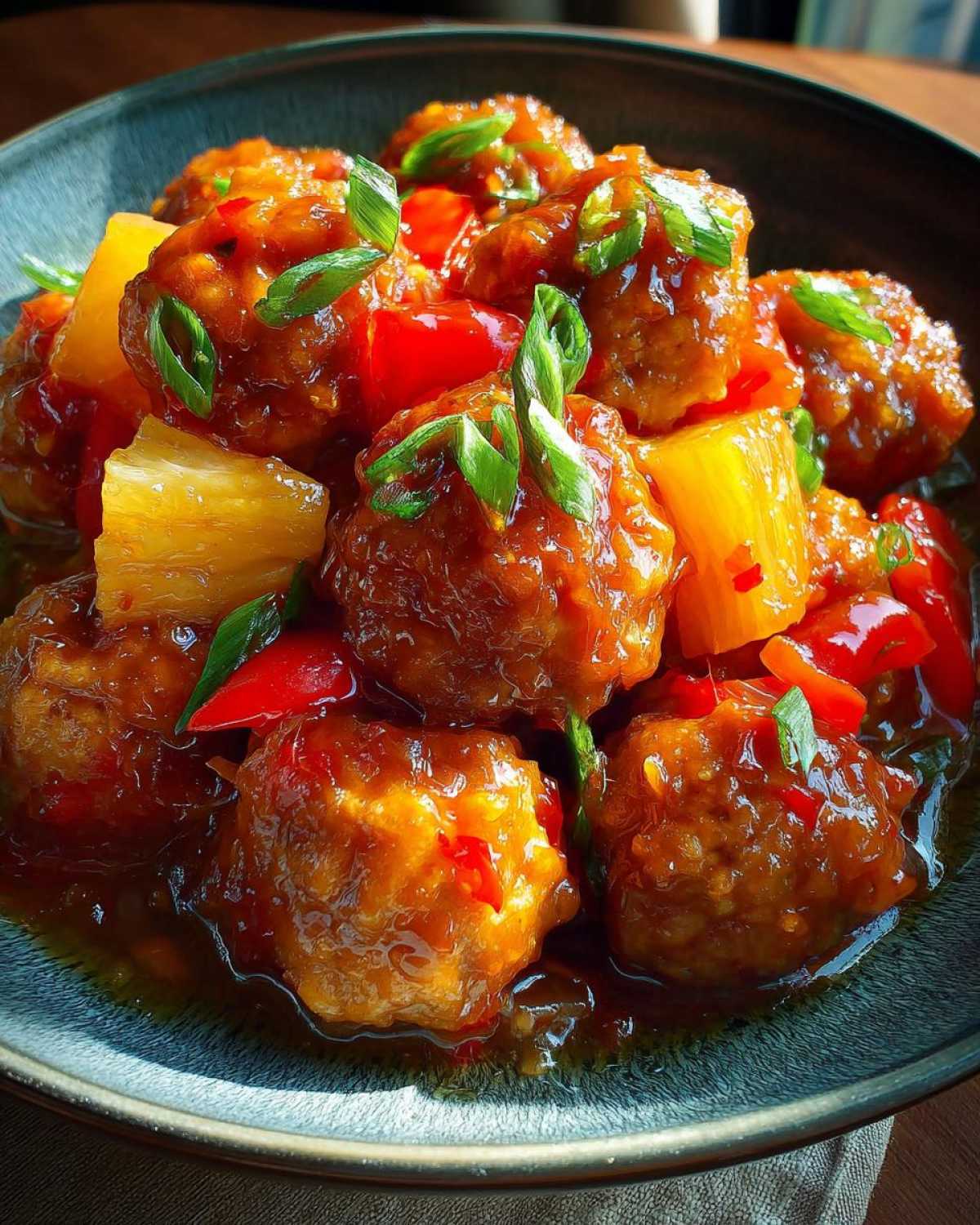 Sweet & Sour Pork Meatballs (20-Minute Meal) - detail 4