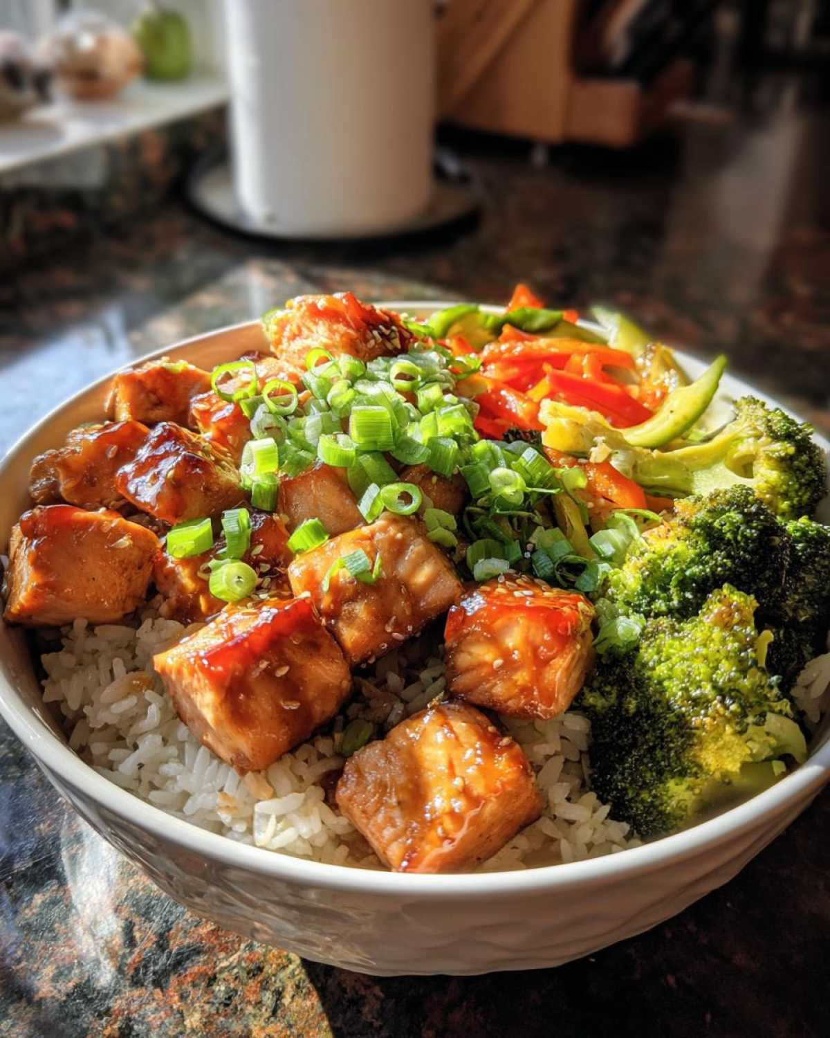 Teriyaki Salmon Bowls (20-Minute Healthy Dinner) - detail 4