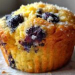 Vegan blueberry muffins