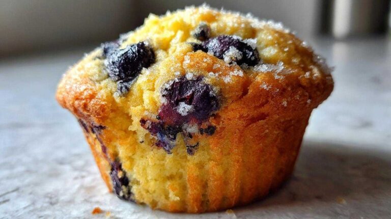 Vegan blueberry muffins