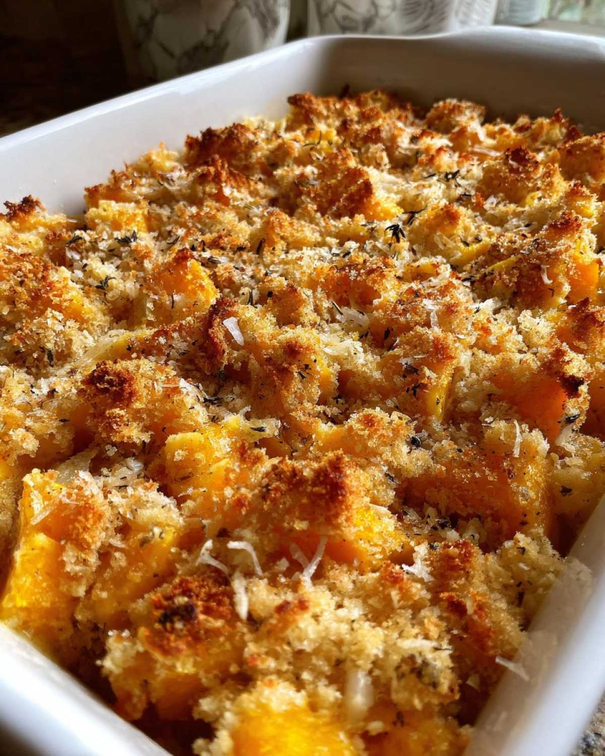 Winter squash casserole - detail 1