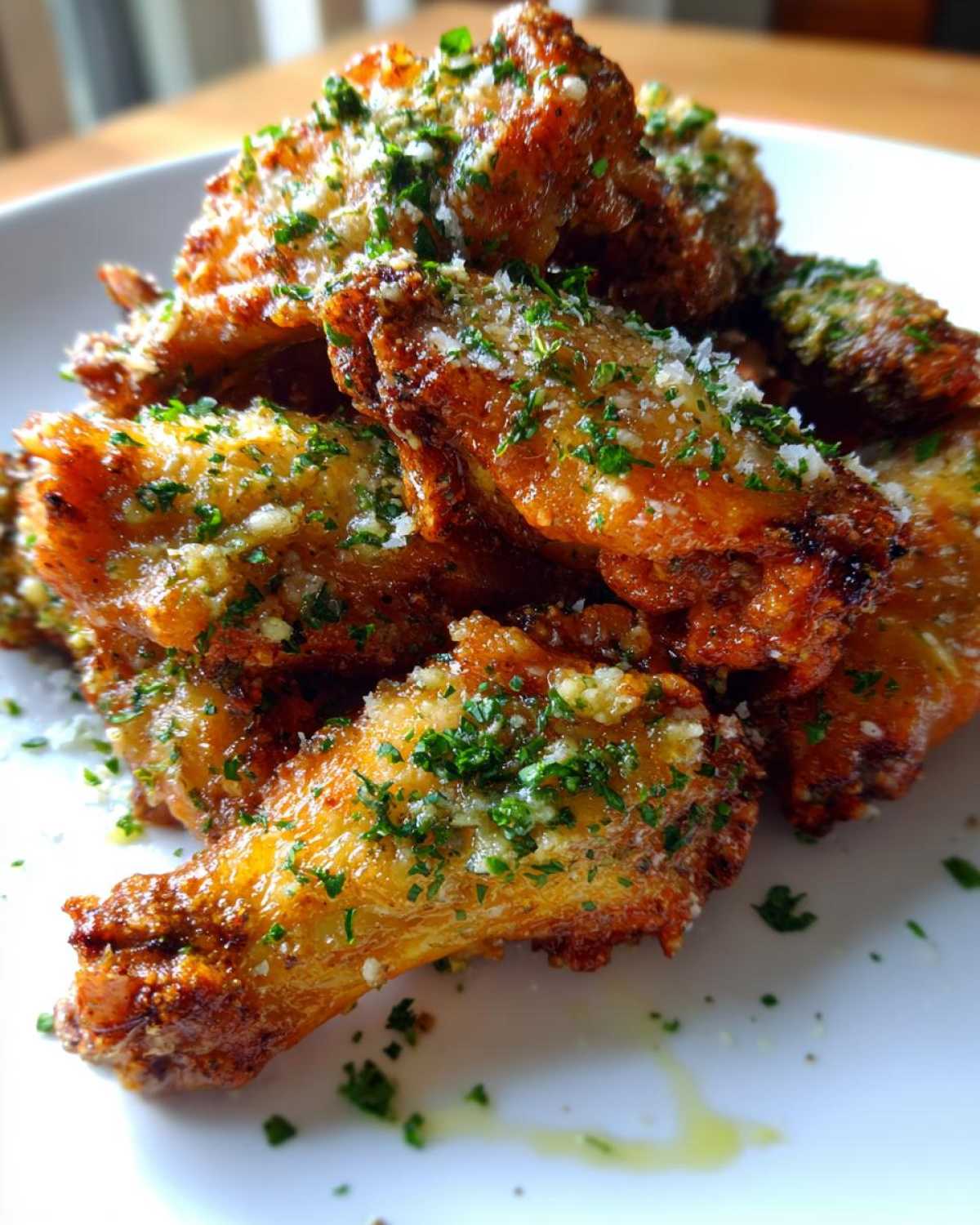Garlic Parmesan Wings - detail 2