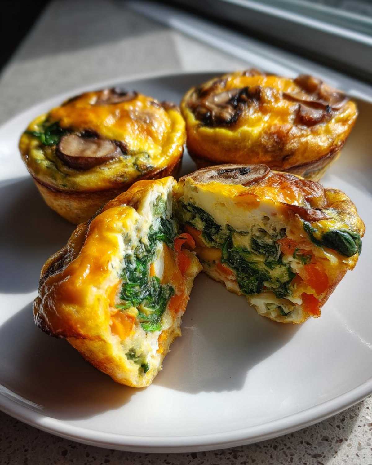 Veggie Egg Muffins - detail 1