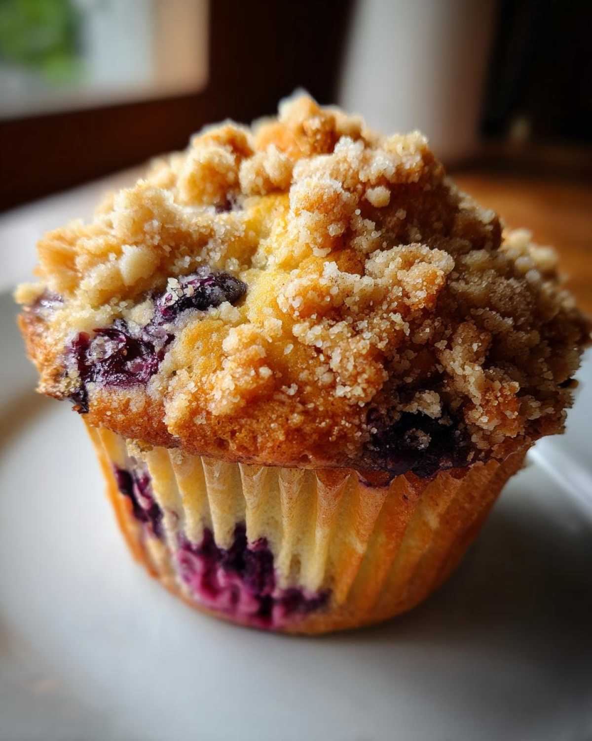 blueberry muffin - detail 2