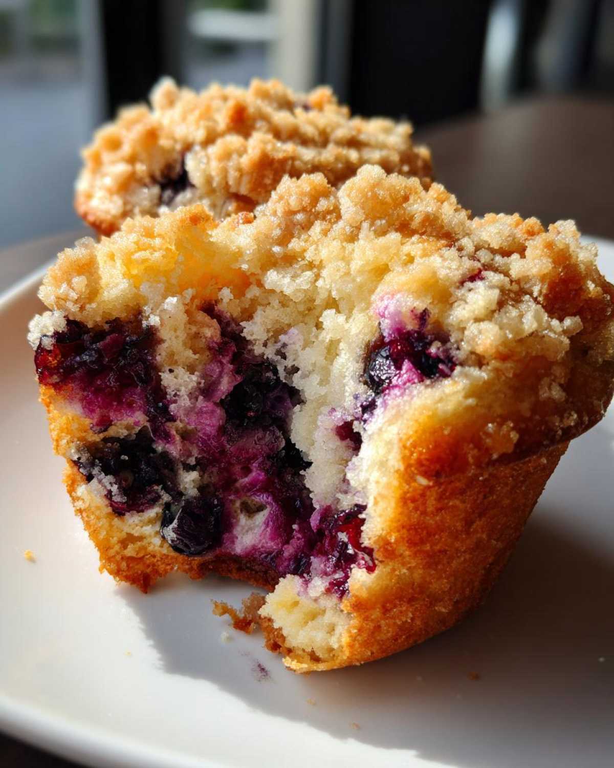 blueberry muffin - detail 4