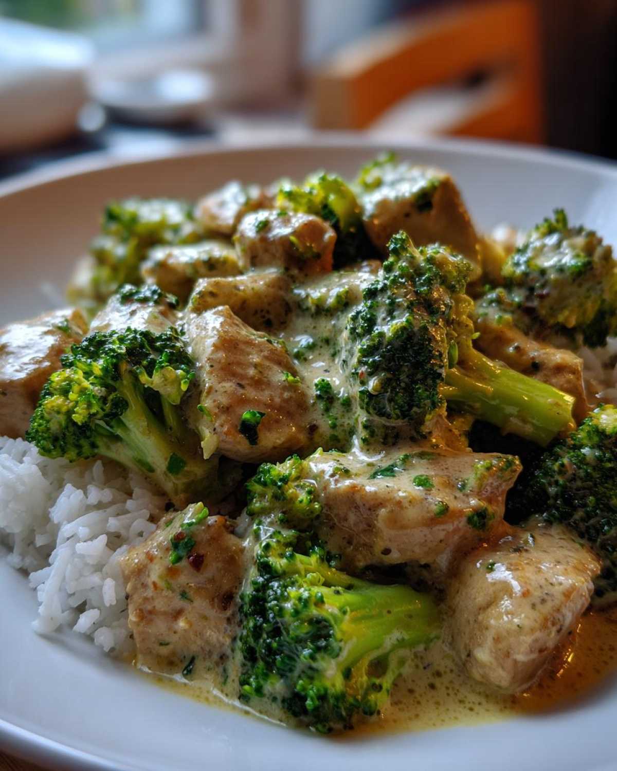 chicken and broccoli - detail 3