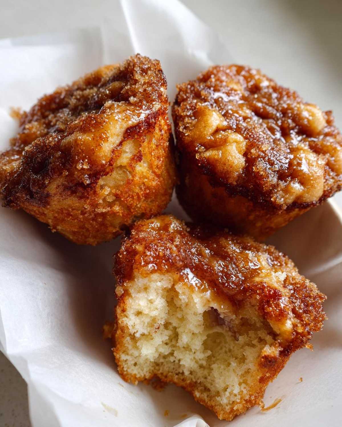 french toast muffins - detail 1