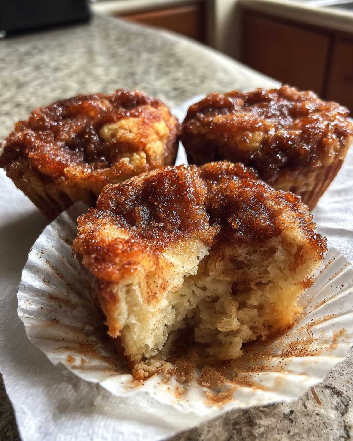french toast muffins - detail 2