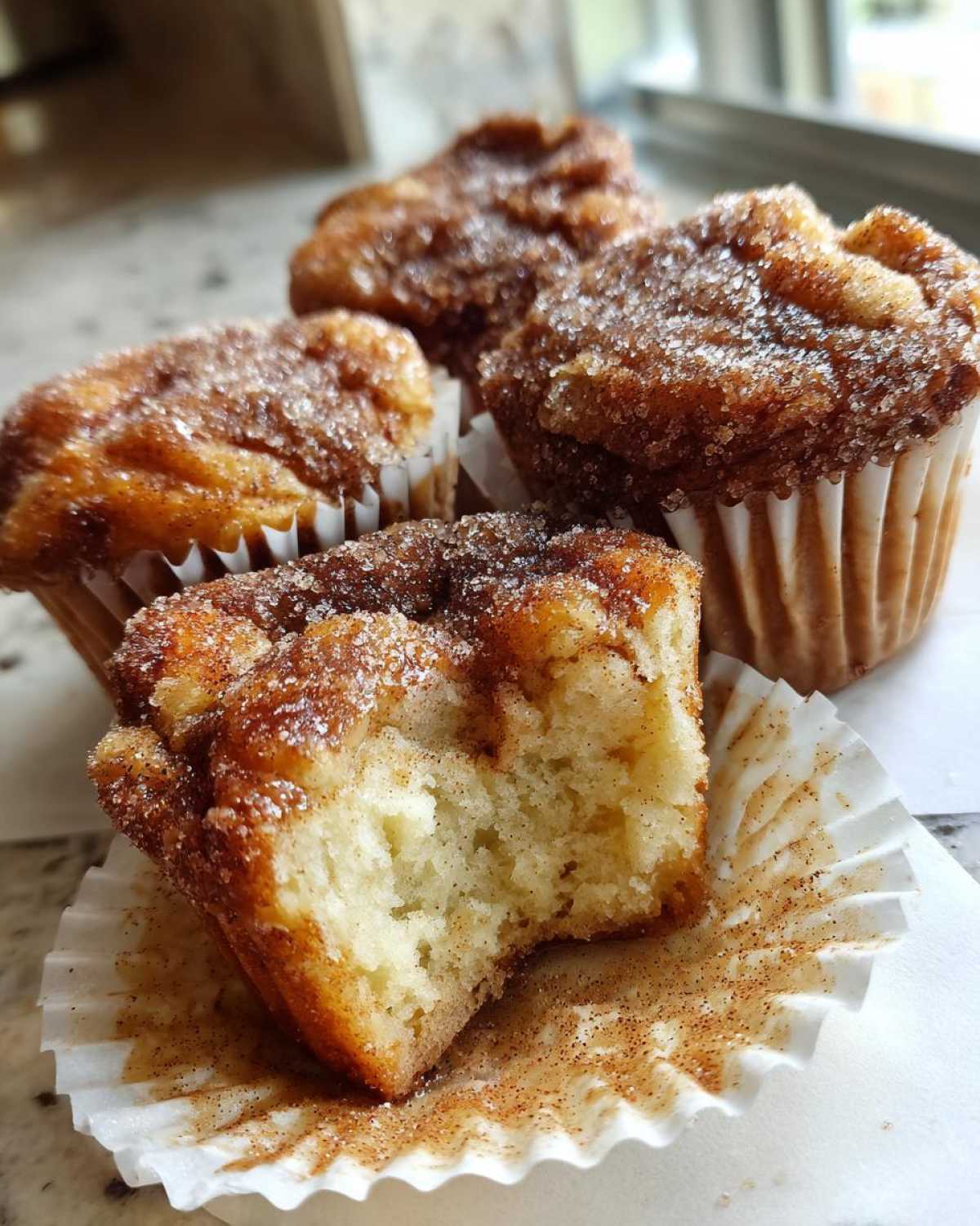 french toast muffins - detail 4