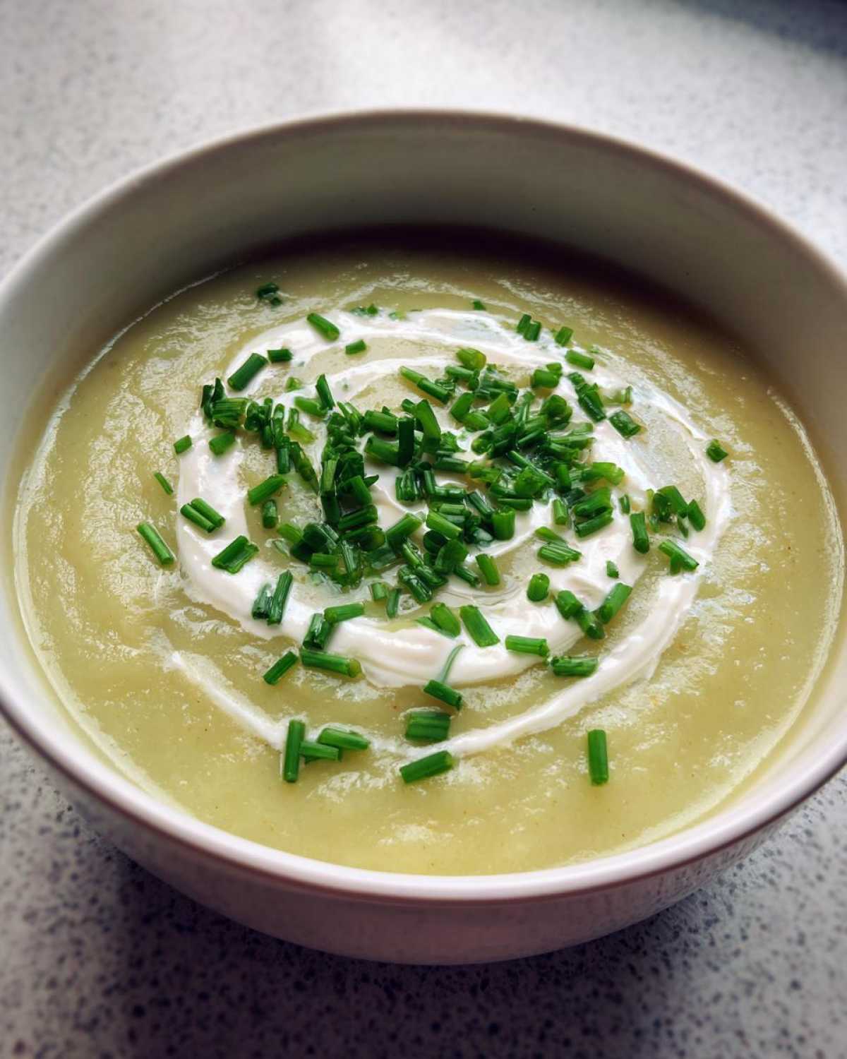 leek soup - detail 2