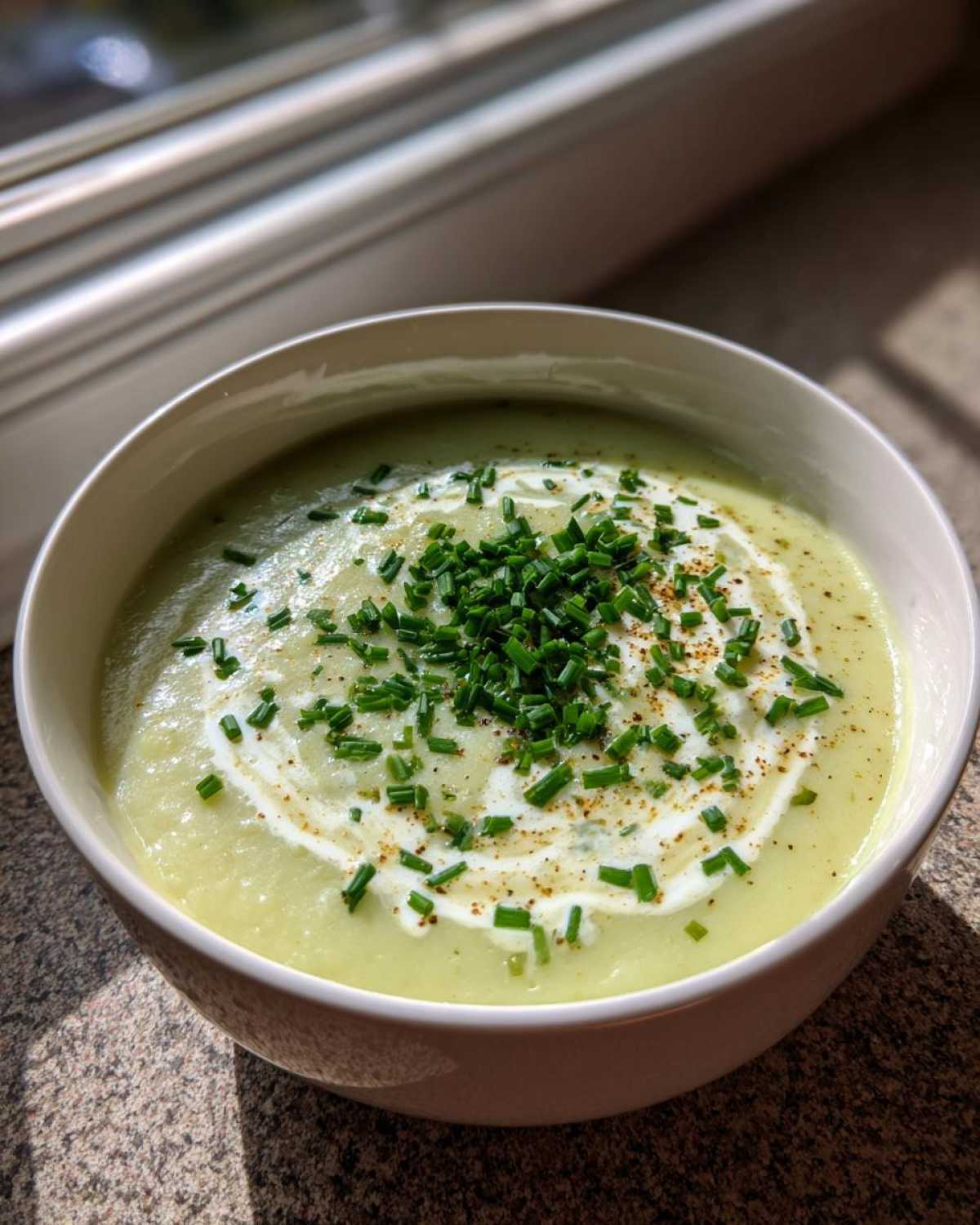 leek soup - detail 3