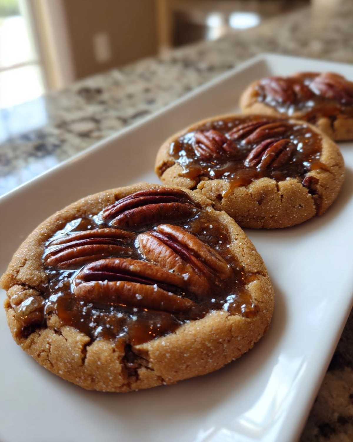 pecan pie cookies - detail 1