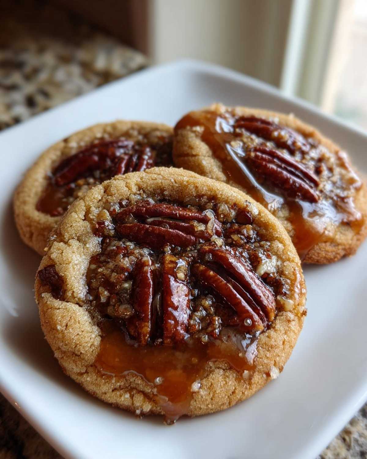 pecan pie cookies - detail 2