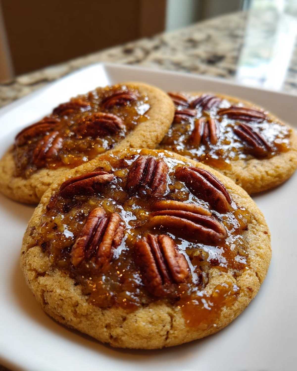 pecan pie cookies - detail 4