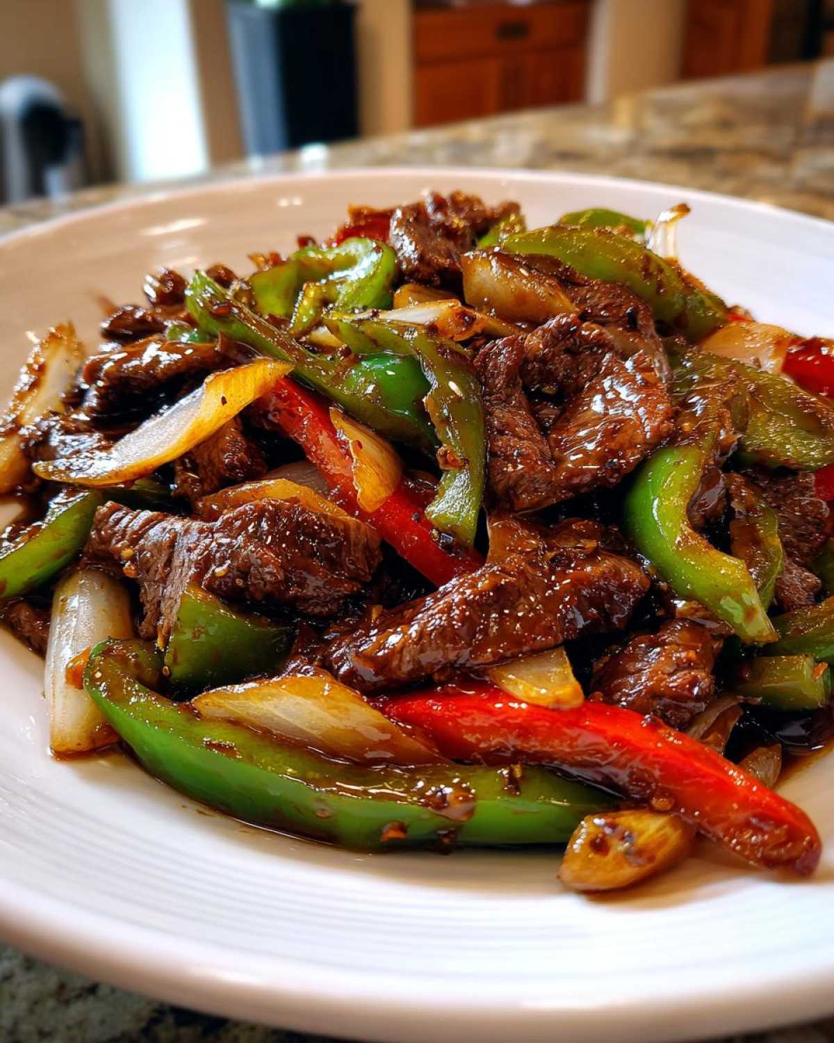pepper steak - detail 2