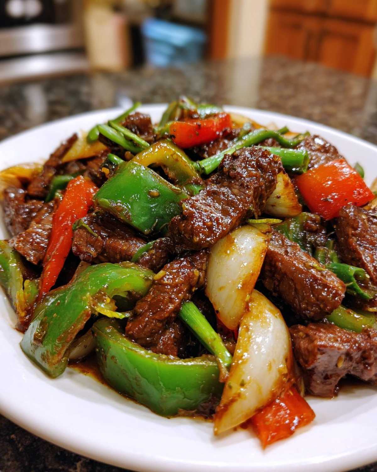 pepper steak - detail 3