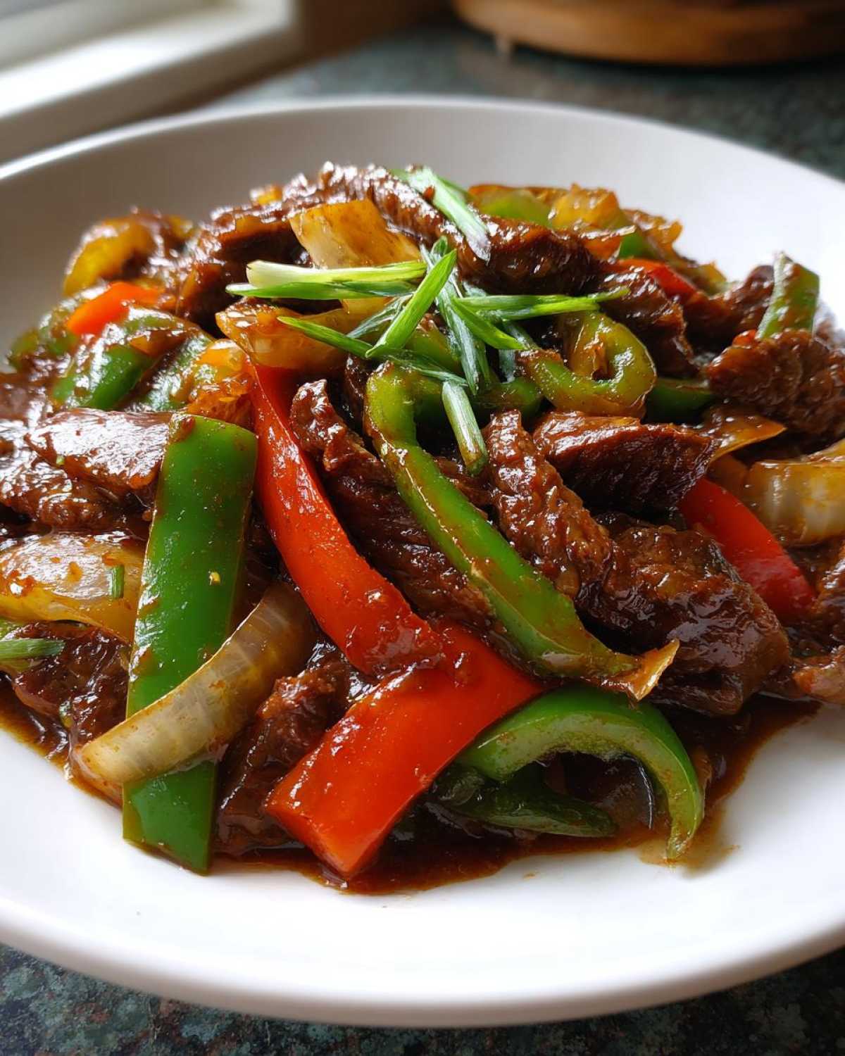 pepper steak - detail 4